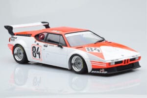 BMW M1 Equipe Dominique Lacaud #84 H. Stuck / Burger / D. Lacaud 24 Hours of Le Mans 1980 Minichamps 1:18 155802984 Kov – obrázek 4 z 6