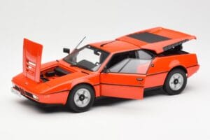 BMW M1 Oranžový Metalíza Norev 1:18 183222 Kov – obrázek 2 z 8
