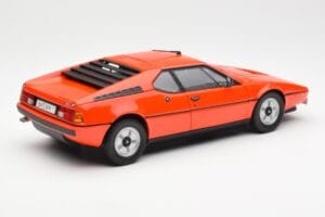BMW M1 Oranžový Metalíza Norev 1:18 183222 Kov – obrázek 3 z 8