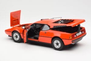 BMW M1 Oranžový Metalíza Norev 1:18 183222 Kov – obrázek 5 z 8