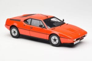 BMW M1 Oranžový Metalíza Norev 1:18 183222 Kov – obrázek 6 z 8