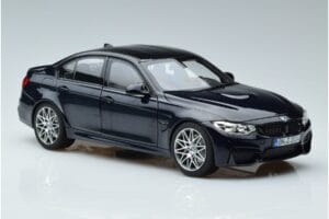 BMW M3 F80 Competition Modrý Norev 1:18 183236 Kov – obrázek 5 z 7
