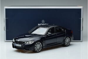 BMW M3 F80 Competition Modrý Norev 1:18 183236 Kov – obrázek 7 z 7