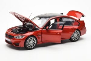 BMW M3 Competition F80 Sakhir Oranžový Norev 1:18 80432411553 Kov – obrázek 2 z 8