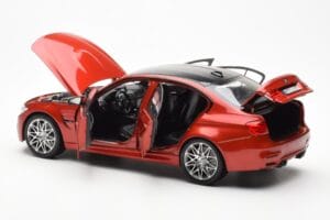 BMW M3 Competition F80 Sakhir Oranžový Norev 1:18 80432411553 Kov – obrázek 5 z 8