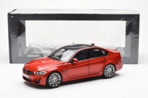 BMW M3 Competition F80 Sakhir Oranžový Norev 1:18 80432411553 Kov – obrázek 8 z 8