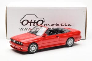 BMW M3 E30 Kabriolet Červený Otto 1:18 OT077 Pryskyřice – obrázek 6 z 6