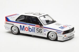 BMW M3 E30 #56 P. Brock / J. Richards Mobil Bathurst 1000 1988 AUTOart 1:18 88847 Kov – obrázek 6 z 9