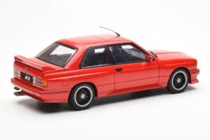 BMW M3 E30 Sport Evolution Cecotto Edition Červený AUTOart 1:18 70566 Kov – obrázek 3 z 8