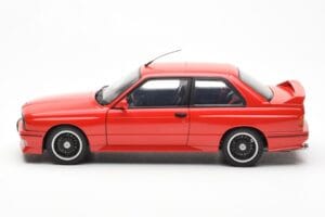 BMW M3 E30 Sport Evolution Cecotto Edition Červený AUTOart 1:18 70566 Kov – obrázek 4 z 8