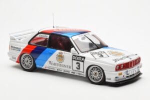 BMW M3 E30 #3 J. Cecotto Warsteiner DTM 1991 AUTOart 1:18 89145 Kov – obrázek 6 z 8