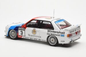 BMW M3 E30 #3 J. Cecotto Warsteiner DTM 1991 AUTOart 1:18 89145 Kov – obrázek 7 z 8