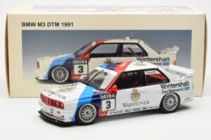 BMW M3 E30 #3 J. Cecotto Warsteiner DTM 1991 AUTOart 1:18 89145 Kov – obrázek 8 z 8