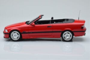 BMW M3 E36 Kabriolet Červený Otto 1:18 OT1048 Pryskyřice – obrázek 3 z 6