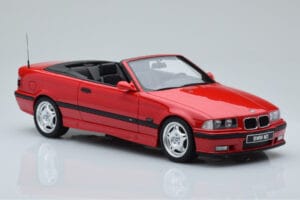 BMW M3 E36 Kabriolet Červený Otto 1:18 OT1048 Pryskyřice – obrázek 4 z 6