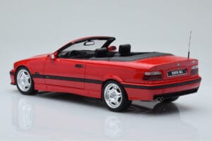 BMW M3 E36 Kabriolet Červený Otto 1:18 OT1048 Pryskyřice – obrázek 5 z 6
