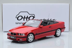 BMW M3 E36 Kabriolet Červený Otto 1:18 OT1048 Pryskyřice – obrázek 6 z 6