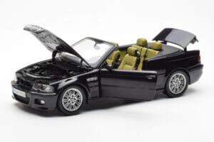BMW M3 E46 Kabriolet Černý Kyosho 1:18 80430024431 Kov – obrázek 2 z 8