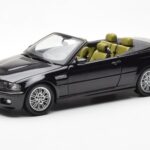BMW M3 E46 Kabriolet Černý Kyosho 1:18