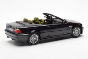 BMW M3 E46 Kabriolet Černý Kyosho 1:18 80430024431 Kov – obrázek 3 z 8