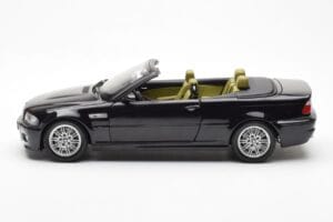 BMW M3 E46 Kabriolet Černý Kyosho 1:18 80430024431 Kov – obrázek 4 z 8