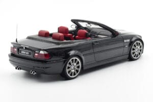 BMW M3 E46 Kabriolet Černý Otto 1:18 OT380 Pryskyřice – obrázek 2 z 9