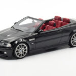 BMW M3 E46 Kabriolet Černý Otto 1:18