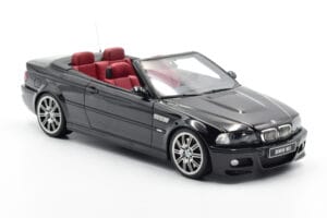 BMW M3 E46 Kabriolet Černý Otto 1:18 OT380 Pryskyřice – obrázek 4 z 9