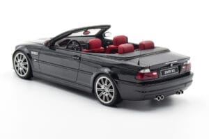 BMW M3 E46 Kabriolet Černý Otto 1:18 OT380 Pryskyřice – obrázek 5 z 9