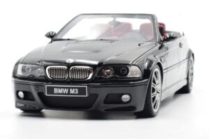 BMW M3 E46 Kabriolet Černý Otto 1:18 OT380 Pryskyřice – obrázek 6 z 9