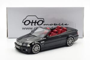BMW M3 E46 Kabriolet Černý Otto 1:18 OT380 Pryskyřice – obrázek 9 z 9