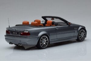 BMW M3 E46 Kabriolet Šedý Otto 1:18 OT1006 Pryskyřice – obrázek 2 z 6