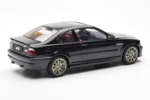BMW M3 E46 Černý AUTOart 1:18 70541 Kov – obrázek 3 z 8