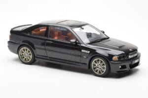 BMW M3 E46 Černý AUTOart 1:18 70541 Kov – obrázek 6 z 8