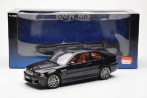 BMW M3 E46 Černý AUTOart 1:18 70541 Kov – obrázek 8 z 8