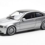 BMW M3 E46 CSL Šedý Kyosho 1:18