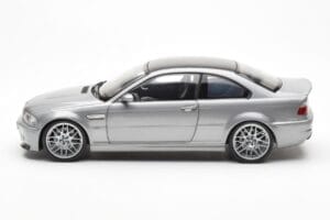 BMW M3 E46 CSL Šedý Kyosho 1:18 80430302734 Kov – obrázek 4 z 8