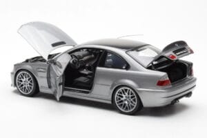 BMW M3 E46 CSL Šedý Kyosho 1:18 80430302734 Kov – obrázek 5 z 8