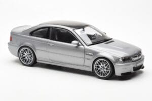 BMW M3 E46 CSL Šedý Kyosho 1:18 80430302734 Kov – obrázek 6 z 8