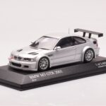 BMW M3 E46 GTR Street Stříbrný Minichamps 1:43 - image 2 of 4