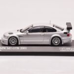 BMW M3 E46 GTR Street Stříbrný Minichamps 1:43