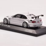 BMW M3 E46 GTR Street Stříbrný Minichamps 1:43 - image 3 of 4