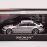 BMW M3 E46 GTR Street Stříbrný Minichamps 1:43 - image 4 of 4