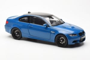 BMW M3 E92 Laguna Seca Blue Kyosho 1:18 08734LBL Kov – obrázek 6 z 8