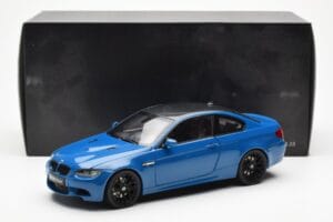 BMW M3 E92 Laguna Seca Blue Kyosho 1:18 08734LBL Kov – obrázek 8 z 8