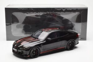 BMW M4 G82 CSL Sapphire Černý GT Spirit 1:18 GT904 Pryskyřice – obrázek 6 z 6