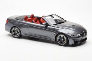 BMW M4 F83 Kabriolet Šedý GT Spirit 1:18 GT081 Pryskyřice – obrázek 4 z 6