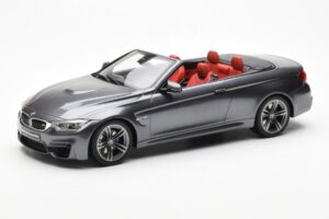 BMW M4 F83 Kabriolet Šedý GT Spirit 1:18 GT081