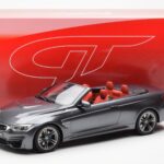 BMW M4 F83 Kabriolet Šedý GT Spirit 1:18 GT081 - image 6 of 6