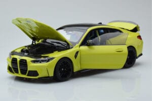 BMW M4 G82 Žlutý Edice Prodejce Minichamps 1:18 80435A51949 Kov – obrázek 2 z 8